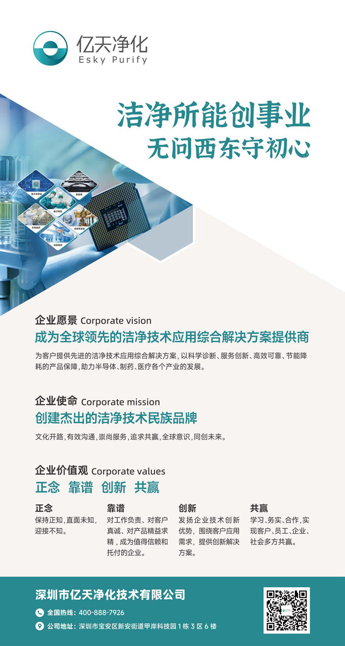 潔凈所能創(chuàng)事業(yè)，無問西東守初心！億天凈化企業(yè)文化煥新升級(jí)！